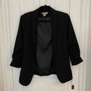 H&M black business suit jacket blazer